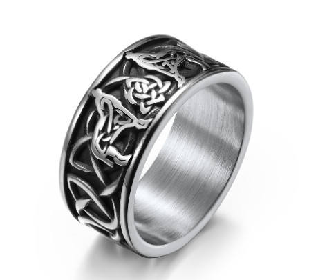 Antiikne skandinaavia ruuni keldi sõrmus Sõrmused meestele viikingid Ouroboros sõrmesõrmus vanaaegne naiste aksessuaar Draakon Skandinaavia ehted kingitus