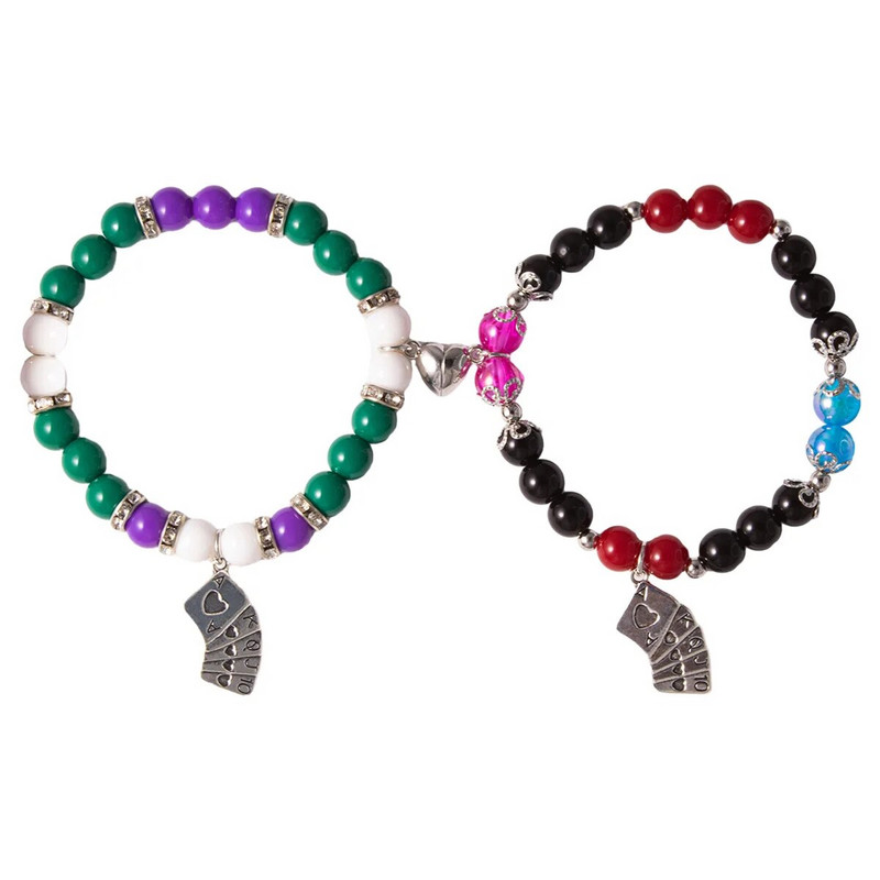 2tk/komplekt Moepaar helmed Käevõru Televiisor Tüdrukutele sobivad käevõrud, kes tõesti hoolivad albumist inspireeritud käevõrud sõbrad, ehted, kingitus