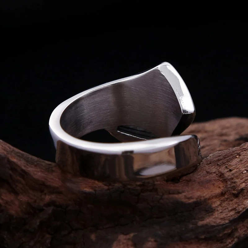 Unikaalsed vintage India stiilis päikesejumala sõrmused meestele, naistele, 316L roostevabast terasest punk-hip-hop isikupära trend, ehted dropshipping