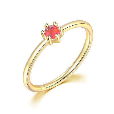 Õhukesed ilusad virnasõrmused naistele Elegantne mini 3 värvi kristallist tsirkoonist tilluke igaviku virnasõrmus Moeehted KCR065