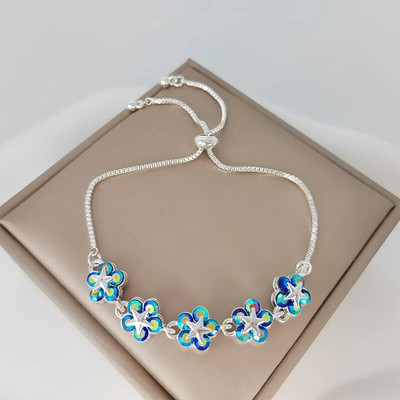 Elegantne Inkrusteeritud kivikivist Korea käevõrud Kullavärvi Lillevõru Käevõru Naistele Moeehted Aksessuaarid Peokingitused