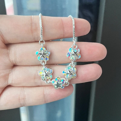 Elegantne Inkrusteeritud kivikivist Korea käevõrud Kullavärvi Lillevõru Käevõru Naistele Moeehted Aksessuaarid Peokingitused