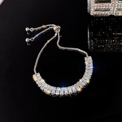 Modne delikatne narukvice zlatne boje s četiri lista trave za žene Nove korejske podesive narukvice Vjenčani nakit Pokloni za zabavu