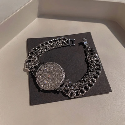 Modne delikatne narukvice zlatne boje s četiri lista trave za žene Nove korejske podesive narukvice Vjenčani nakit Pokloni za zabavu