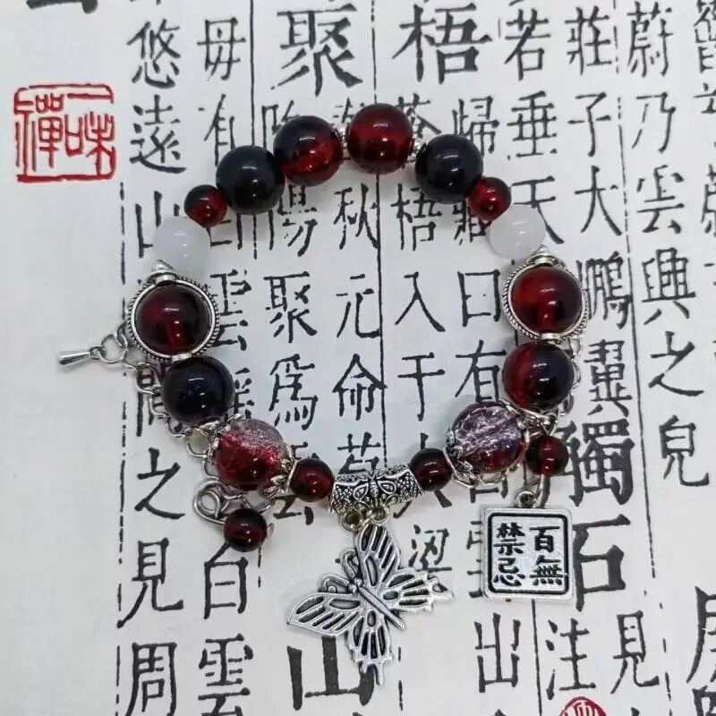 JAUNA Stikla rokassprādze Advanced White Temperament Viss Rokassprādzes Dizains Svētības Pērlītes Ķēdes Kulons Rokassprādzes Rotaslietas Aksesuāri