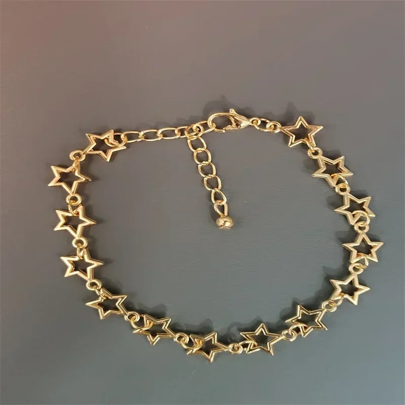 Stars báj karkötő Grunge Stars Link karkötő anime ihlette karkötők női báj karkötő y2k