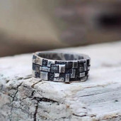 Uus Retro loominguline avamine South Wall meeste sõrmus Personality Punk Ring ehe kingitus