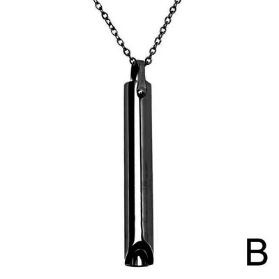 Nerūdijančio plieno Mindfulness Kvėpuojantis karoliai, malšinantys nerimą, pakabukas nuo streso, panikos priepuolio, moterims, vyrams, meditacijos įrankiai