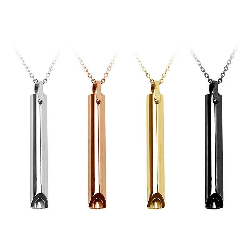 Nerūdijančio plieno Mindfulness Kvėpuojantis karoliai, malšinantys nerimą, pakabukas nuo streso, panikos priepuolio, moterims, vyrams, meditacijos įrankiai