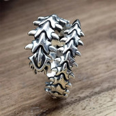 Vintage panku simtkāju gredzens pārim, gotisks ģeometrisks mugurkauls piecu pirkstu gredzeni hiphopa hiperbola anime gredzenu rotaslietas