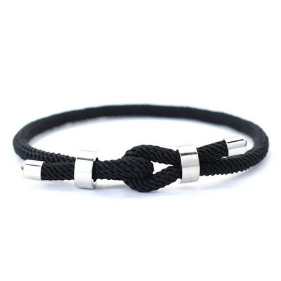 Noter Lucky punase keermega käevõru meestele, pleekimatu roostevabast terasest reguleeritav nöörkett käevõru Pulsera Roja De Proteccion Joias