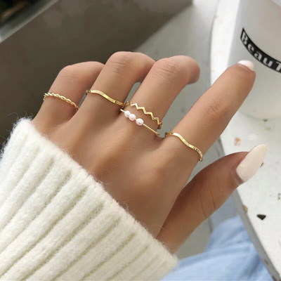 Naujas paprastas 10 vnt gėlių drugelio lapų geometrinis susuktų tuščiavidurių žiedų rinkinys, skirtas moteriškam žavesiui vakarėliui, vestuvinių papuošalų dovana