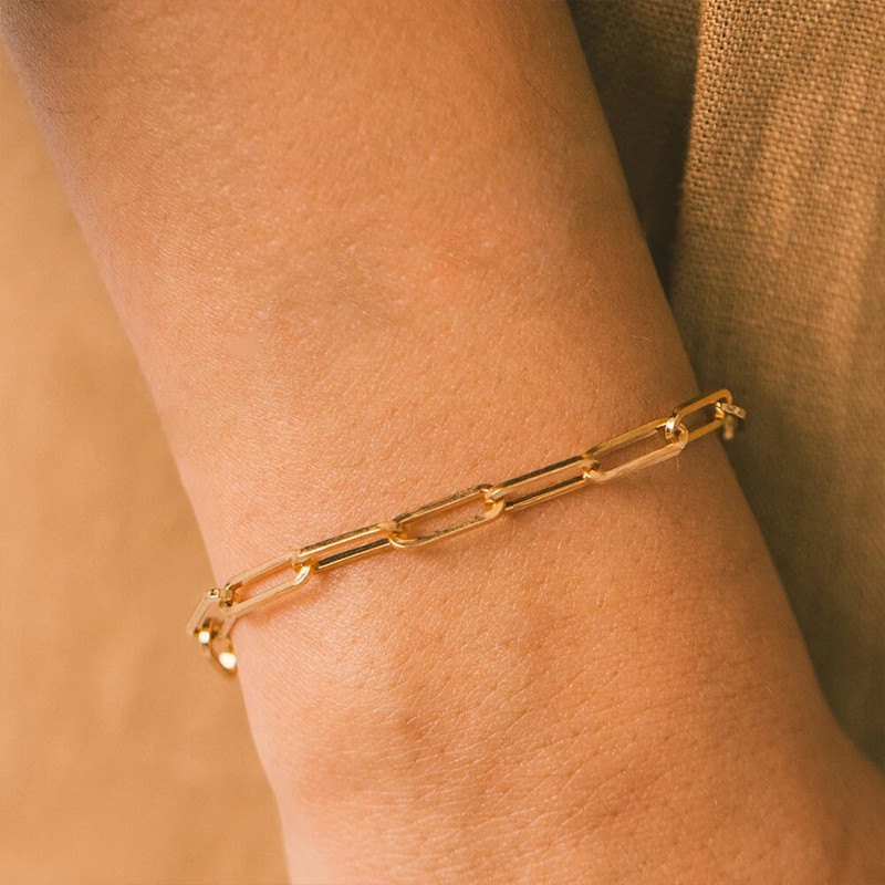 eManco Käevõru naistele Äärise Kuuba Link kett roostevabast terasest naiste käevõrud ketid Davieslee ehted