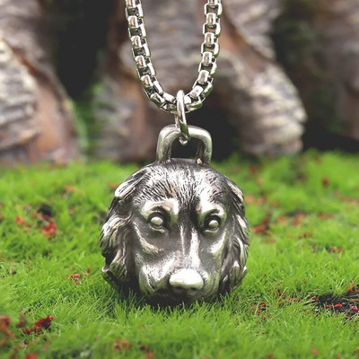 Moodne müütiline seeraf sõdalane kaitsepüha ripats kaelakee meestele ja naistele Punk Trend vabaaja peo ehteid kingitus