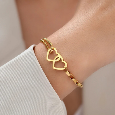 Roostevabast terasest käevõrud Moesuundade mitmekihiline kett elevant Smiley lõpmatuse sümboliga ümmargune käevõru naistele ehted kingitused