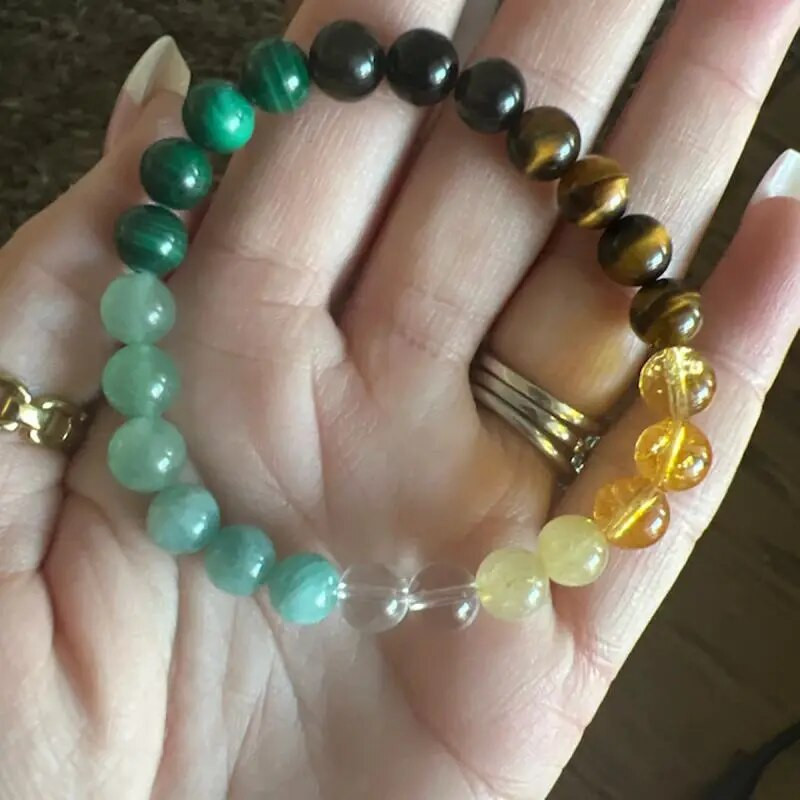 Narukvice za novac od prirodnog kamena privlače bogatstvo, obilje i prosperitet u susret svakodnevnim dodacima za zapešće