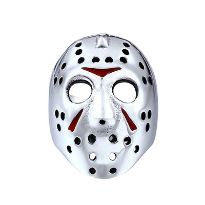 Punk Black Friday Killer Jason Maski sõrmus meestele Roostevabast terasest Retro Jasoni maski sõrmused Biker Ehted Loominguliste kingituste hulgimüük