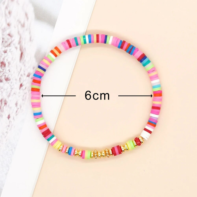 Go2boho Novo u boji Heishi pozlaćena narukvica za žene Boho Ljeto Beach Modni dizajn Prijateljstvo Nakit Dodaci