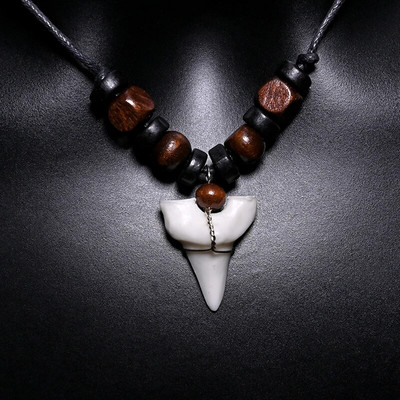 1 tk Hawaii Surferi ehted Käsitsi valmistatud haihammaste imitatsioonist ripats Uus-Meremaa maoori hõimu luust Choker naiste meeste kaelakee