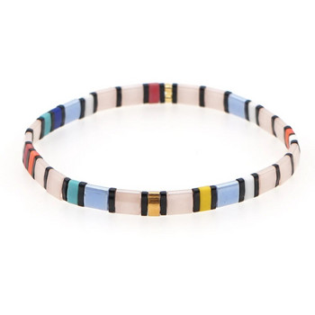 Go2Boho Miyuki Βραχιόλι για Γυναικεία Tila Beads Βραχιόλια Boho Jewelry Δώρο για την Χειροποίητη Χάντρες Pulsera Summer Beach Jewellery