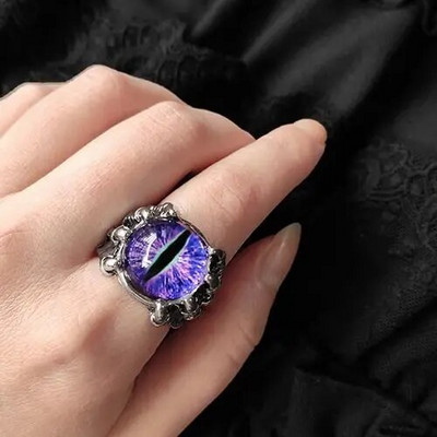 Jauns tīkls Red Tide Flow Wide Face Fighter Weather Deguns ziloņu gredzens vīriešiem personalizēts modes tendences atvērts rādītājpirksta gredzens