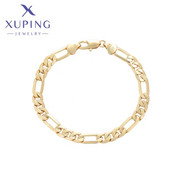 Xuping Jewelry Uus kuum trendikas peen elegantne stiil naiste käevõrud helekuldses värvitoonis sünnipäeva jõulukingid X000848425