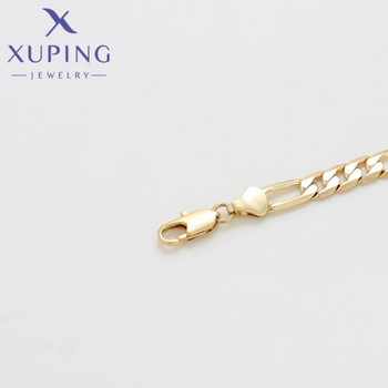 Xuping Jewelry New Hot Trendy Εξαιρετικό Κομψό Στυλ Γυναικεία Βραχιόλια Ανοιχτό Χρυσό Χρώμα Χριστουγεννιάτικα Δώρα X000848425
