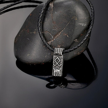 Viking Symbol Othala Колие Мъже Антична неръждаема стомана Norse Rune Амулет Висулка Скандинавски бижута Подарък за късмет Dropshipping