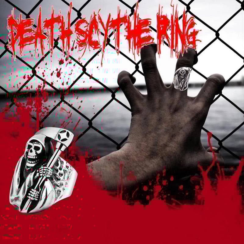 Δαχτυλίδι κρανίου ρετρό πανκ για άντρες υψηλής ποιότητας από ανοξείδωτο ατσάλι Hip Hop Rock Δώρα για δημιουργικά ανδρικά πάρτι κοσμήματα