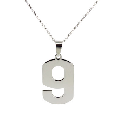 Uniszex rozsdamentes egyedi acél borotvapenge formájú medál nyaklánc férfi hip-hop dog nyakláncok vadonatúj női medálok