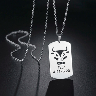 Uniszex rozsdamentes egyedi acél borotvapenge formájú medál nyaklánc férfi hip-hop dog nyakláncok vadonatúj női medálok