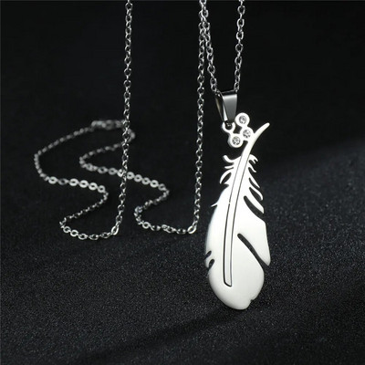 Uniszex rozsdamentes egyedi acél borotvapenge formájú medál nyaklánc férfi hip-hop dog nyakláncok vadonatúj női medálok