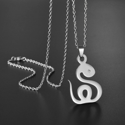 Uniszex rozsdamentes egyedi acél borotvapenge formájú medál nyaklánc férfi hip-hop dog nyakláncok vadonatúj női medálok