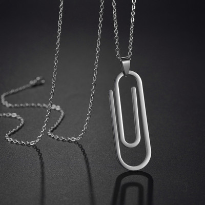 Uniszex rozsdamentes egyedi acél borotvapenge formájú medál nyaklánc férfi hip-hop dog nyakláncok vadonatúj női medálok