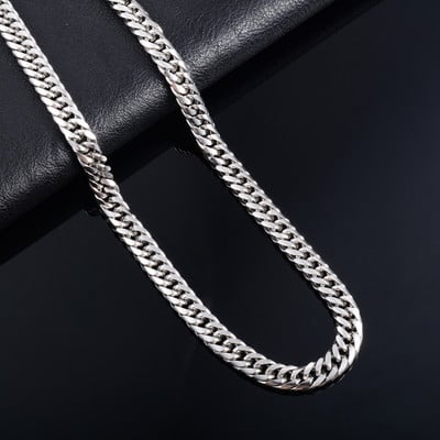 Meeste Punk Link Kuuba äärekett Hip Hop Boy Naistele Roostevabast terasest kaelakee Metallist ehted Aksessuaarid Heavy Choker