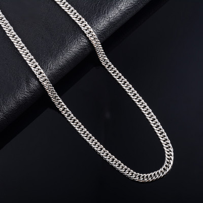 Meeste Punk Link Kuuba äärekett Hip Hop Boy Naistele Roostevabast terasest kaelakee Metallist ehted Aksessuaarid Heavy Choker