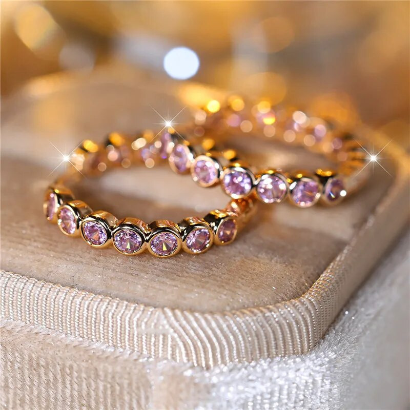 Prabangūs moteriški maži juodi apvalūs auskarai žavūs geltono aukso spalvos madingi cirkonio akmens vestuviniai papuošalai