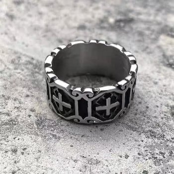 Χριστιανικό δώρο για ανδρικό καθολικό κοσμήματα φυλαχτό vintage punk cross Jesus