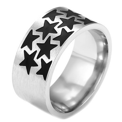 Vintage meeste Püha Jeesuse Süda Risti Ring Punk 316L Roostevabast Terasest Sõrmus Meestele Naiste Retro Amulett Kristlikud Ehted