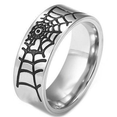 Vintage meeste Püha Jeesuse Süda Risti Ring Punk 316L Roostevabast Terasest Sõrmus Meestele Naiste Retro Amulett Kristlikud Ehted