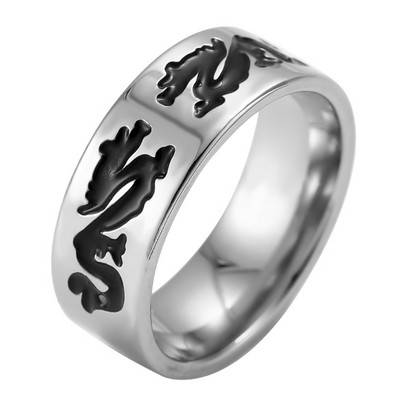 Vintage meeste Püha Jeesuse Süda Risti Ring Punk 316L Roostevabast Terasest Sõrmus Meestele Naiste Retro Amulett Kristlikud Ehted