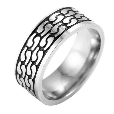 Vintage meeste Püha Jeesuse Süda Risti Ring Punk 316L Roostevabast Terasest Sõrmus Meestele Naiste Retro Amulett Kristlikud Ehted