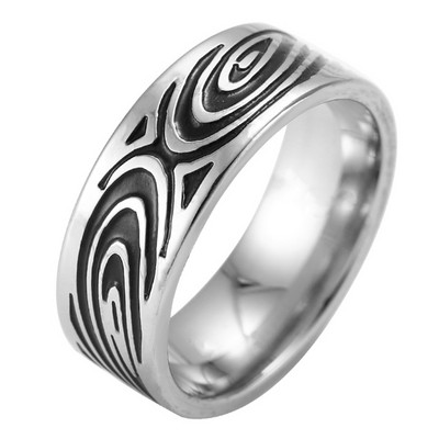 Vintage meeste Püha Jeesuse Süda Risti Ring Punk 316L Roostevabast Terasest Sõrmus Meestele Naiste Retro Amulett Kristlikud Ehted