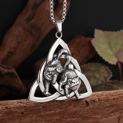 Keltų pagonių raganavimo papuošalai Pentagramos pakabukas vyrams Moterims Magiškas amuletas Lucky Charm Juvelyrikos dovana