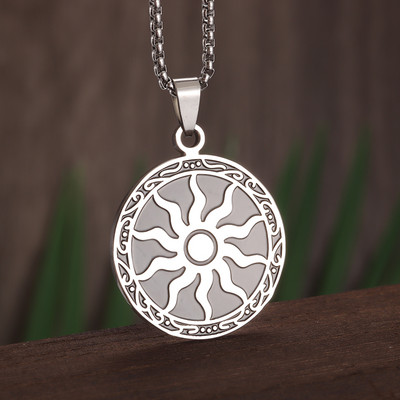 Vintage Κέλτικος κόμπος Pentagram τυχερό κολιέ για άνδρες Γυναικεία γούρι μάγισσας Δώρο κοσμήματος Ιρλανδικού κόμπου μαγείας