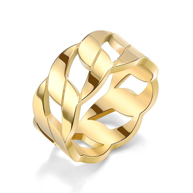 Titaanist terasest sõrmuse käsitsi populaarsed kiviketi graveeritud sõrmesõrmuse ehted