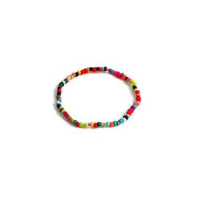 Amorcome Korea Daisy Lilled Kristallklaashelmed Mood Naiste Käevõru Boheemi Värvikas Võluv Nahast Käevõru Käsitsi valmistatud Ehted