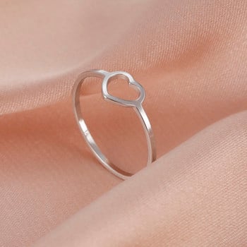 Δαχτυλίδι για ζευγάρια από ανοξείδωτο ατσάλι COOLTIME για γυναίκες Μόδα Δαχτυλίδια από ατσάλι και δαχτυλίδια Χαριτωμένα κοσμήματα δώρου για την επέτειο γάμου
