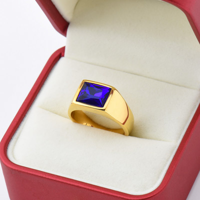 1 tk meeste/naiste kalliskivist stiilis abielusõrmus titaanist terasest, moodsad meeste 316LS roostevabast terasest kerged ja kompaktsed sõrmused