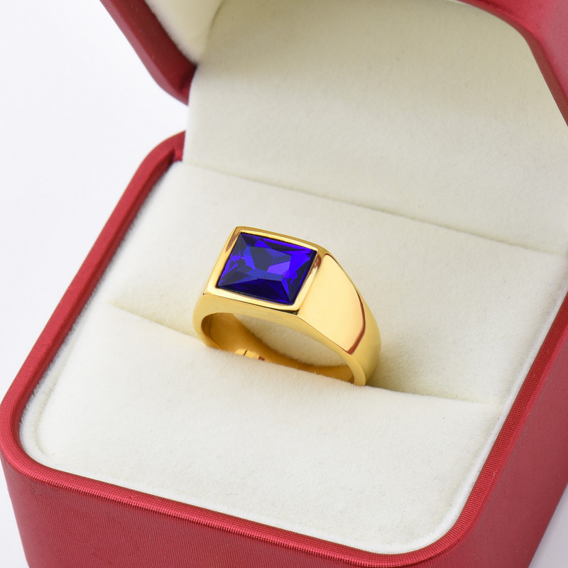 1 tk meeste/naiste kalliskivist stiilis abielusõrmus titaanist terasest, moodsad meeste 316LS roostevabast terasest kerged ja kompaktsed sõrmused